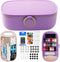 WANSHUNLMI Purple Sewing Project Kit, 140 Pcs Travel Family Sewing Supplies Repair Kit Portable Small Traveler Sewing Kit Sewing Thread Accessorie...