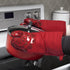 T-FAL 2-Pack Medallion Design 100% Cotton and Silicone Oven Mitt - Heat-Resistant Silicone Grip - Red...