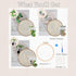 Highkick Cat Embroidery Kits for Beginners, Embroidery Kits for Adults, Easy Embroidery Kit...