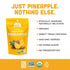 Mavuno Harvest Pineapple Dried Fruit Snacks | Organic Dried Pineapple Chunks| Gluten Free Healthy Snacks for Kids and Adults | No Sugar Added, Veg...