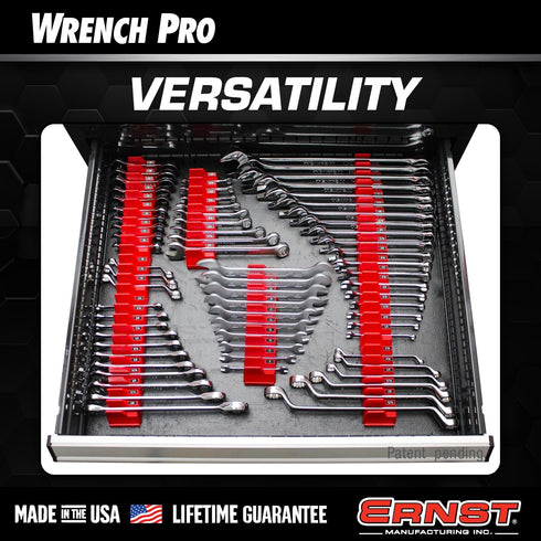 Ernst Manufacturing Wrench Pro - Modular Wrench Organizer for 20 Tools...
