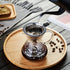 Unbreakable Pour Over Coffee Maker with Double Stainless Filter 17 fl oz, 4-5 Cups, Thickened Heat-Resistant Borosilicate Glass Dripper Coffee Pou...