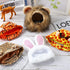 5 Pcs Cat Hat Adorable Costume Bunny Hat with Ears Funny Mane Cat Hat for Cats and Small Dogs Kitten Puppy Party Costume Accessory Headwear (Rabbi...
