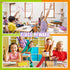 Crtiin 48 Pcs Wood Pencil 100th Day of School Eid Mubarak Motivational Pencils Novelty Pencils Bright School Party Supplies for Kids Students Clas...