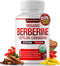 Organic Berberine with Ceylon Cinnamon 2175mg - Premium berberine supplement high purity extract USDA Organic, support immune system, Berberine Pl...