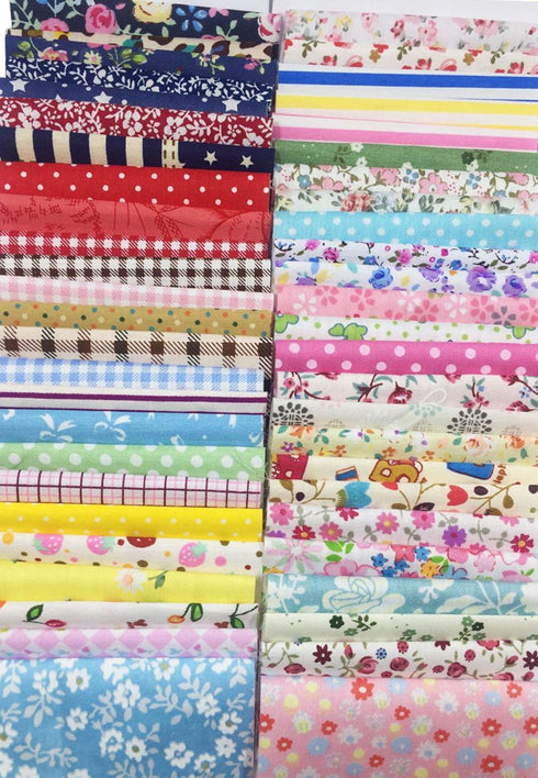 200 PCS 4'' x 4''100% Precut Cotton Fabric Bundles, DIY Sewing Quarters Bundle, Cotton Quarter Fabric Bundle, Precut Fabric, Quilting Fabric Bundl...