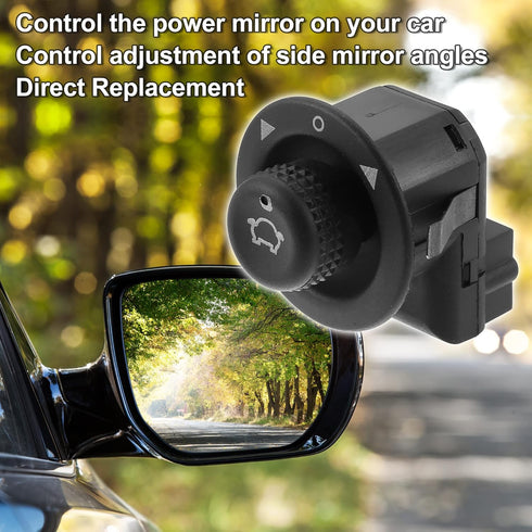 X AUTOHAUX Car Power Mirror Control Switch 93BG-17B676-BA Replacement for Ford Fiesta 1978-1980 for Ford Fiesta 1998-2001...