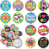 Yaomiao 80's Party Buttons 80s Accessories for Women 80s Pins for Jackets Buttons Pins for Backpacks 80s Clothes 80s Decorations (36 Pcs)...