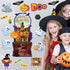 Halloween Classroom Bulletin Board Decorations Halloween Cutouts Trick or Treat Pumpkin Bat Witch Ghost Castle Cut-outs for Holiday School Classro...
