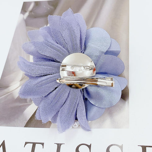 Kokoma Elegant Peony Flower Brooch Pin for Women Lady Fabric Flower Pearl Brooch Lapel Pins for Wedding Bohemia Dress Suit Ceremony Clothes Access...
