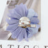 Kokoma Elegant Peony Flower Brooch Pin for Women Lady Fabric Flower Pearl Brooch Lapel Pins for Wedding Bohemia Dress Suit Ceremony Clothes Access...
