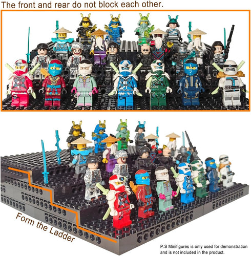 4pcs Brick 16x16 Classic Baseplate Building Plates for Building Bricks 65803 You Can Freely Put Together VariousBackground Boards to Make Pixel Pa...