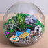 24 Pcs Miniature Garden Accessories Mini Garden Bridge Figurines Garden Decor Micro Landscape Lighthouse Water Well Ornament for Yard DIY Craft Po...
