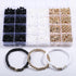 Ahouws 3020pcs Clay Beads for Bracelet Making, 4 Colors Clay Beads for Jewelry Making Supplies Charm Friendship Bracelet Kit with Gold Beads for J...