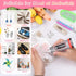 B-7000 Glue Clear for Rhinestone Crafts, B7000 Adhesive Jewelry Glue with Dotting Pen Tool, Wax Pencil and Tweezer for DIY Craft Face Makeup Shoes...