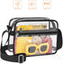 MAY TREE Clear Bag for Stadium Events Clear Messenger Bag Suitable for Concert Outfits and Sports Events...