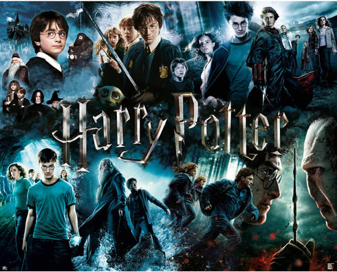Harry Potter 1000 Piece Jigsaw Puzzle - 30in x 24in - Officially Licensed Merchandise...
