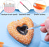 Aster 15Pcs Cake Decorating Brushes, Cake Painting Brushes Kit Food Safe Paint Brushes Fondant Sugar DIY Tools Set Cookie Decorating Supplies Cand...