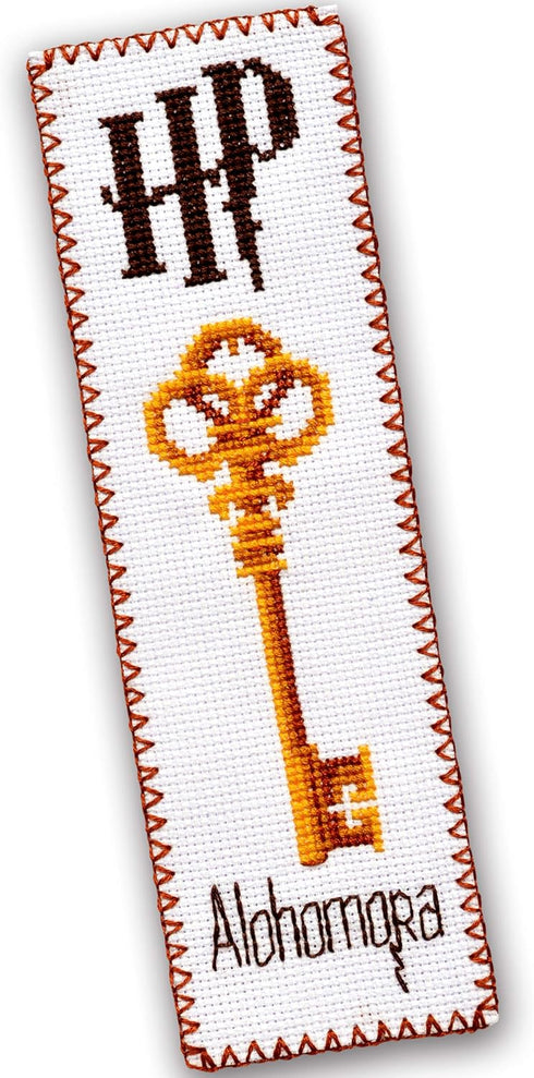 Personalized.Design Cross Stitching Kit Alohomora - DIY Bookmark Sewing Set...