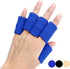 BodyMoves Finger Brace Splint Sleeve Thumb Support Protector Cushion Pressure Safe Elastic Breathable Stabilizers (Aqua Blue)...
