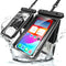 Waterproof Phone Pouch (2-Pack), BG02 IPX8 Double Storage Lanyard Waterproof Phone Case Compatible with iPhone 15 Pro Max, Samsung Galaxy S23 Ultr...