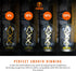 Fishbone LED Filament Vintage Edison Light Bulbs, T45/T14 E26 4W Antique Tubular Edison Bulbs 40 Watt Equal, 400LM 4000K Daylight White Spiral Ret...