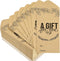 100 Pcs Kraft Cash Envelopes 2.88 x 6.5 Inch Money Envelopes for Cash Gifts small Money Envelopes for currency Offering Envelopes For Church Cash ...