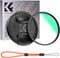 K&F Concept 72mm MC UV Lens Protection Filter with Lens Cap Optical Glass Ultra Slim 18 Multi-Layer Coatings Camera Lens UV Filter (K-Series)...