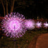 JJGoo Solar Garden Lights Solar Firework Lights, 2 Pack 120 LEDs 2 Lighting Modes Solar Lights Outdoor Waterproof for Garden Patio Walkway Pathway...