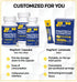 Natural Stacks MagTech Magnesium Supplement - Chelated Magnesium Complex - 3 Forms of Magnesium: Magtein Magnesium L-Threonate, Glycinate & Taurat...