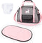 Bayer Design: Nursery Set - Doll Bag Set - Grey, Pink, Unicorn - Accessory Set w/Changing Mat & Diaper, Adjustable Shoulder Strap, Kids Ages 18+ M...