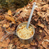 Titanium Long Handle Spoon With Polished Bowl, For Camping, Hiking & Backpacking, Extra Strong, Durable & Lightweight - 8.6” Long With Drawstring ...