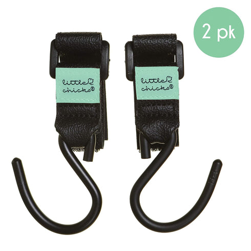 Baby Stroller Organizer Hook Clip for Purse and Bags - 2 Pack - Model CK096...
