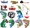 Men Women Sports Shoe Charms Kids Boys Girls Ball Play Shoes Decorations for Party Favor...