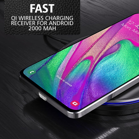 2000 mAh Qi Receiver Type A for Samsung Galaxy J7 J8 J6 J3 A7 A8 - LG K40 K30 K20 K10 V10 Stylo 2 3 - Qi Wireless Charging Adapter Type A......