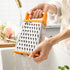 Spring Chef Handheld Stainless Steel XL Parmesan Cheese Grater with Handle - 4 Sided Manual Box Grater for Kitchen - Dishwasher Safe Cheese Shredd...
