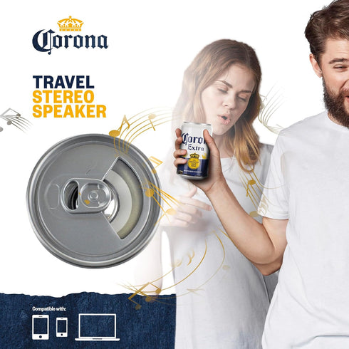 Corona Can Beer Bluetooth Can Shaped Speaker Bluetooth Bottle Speaker Portable Wireless Speaker Portable Travel Stereo Speaker for Outdoor and Ind...