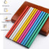 BATDIYOW Mini Glitter Glue Gun Sticks Colored 30 PCS 6 Colors 0.27 in x 4 in Compatible with Most Glue Guns...