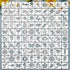 100 Pieces Butterfly Sunflower Stencil Template for Painting Reusable Drawing Stencils Spring Summer Template, Stencils for Painting on Wood Craft...