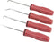 Genius Tools PK-AHP4 4 Piece Miniature Picks Set...