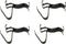 Dorman HW5431 Front Disc Brake Anti-Rattle Clip Compatible with Select Ford / Mercury Models, 4 Pack...