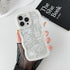 XIZYO for iPhone 12 Pro Max Case, Cute Floral Rose Wavy Curly Wave Frame Clear Aesthetic Phone Case for Women Girls, Slim TPU Shockproof Protectiv...