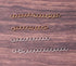 60 Pcs Necklace Extension Chain Metal Silver Gold Twist Removable Tail Extender Chains for Jewelry Making Bracelet Anklet Keychain DIY Kit (Gold, ...
