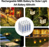 1.2V 600mAh NiMh Rechargeable AA Batteries Solar aa Battery for Solar Lights,Outdoor Lights,String Lights 12 Packs...