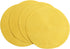 SHACOS Round Braided Placemats Set of 4 Washable Kitchen Table Placemats for Home Wedding Party (Yellow, 4)...