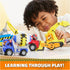 Mix’s Cement Mixer Toy Truck with Action Figure and Movable Construction Toys, Kids Toys for Ages 3 and Up...