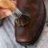 2 Pieces Shoe Polish Brushes Leather Shoes, Boots Care Clean with Natural Bristles...