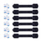 Child Proof Safety Locks - Baby Proofing Cabinet Lock with 6 Extra 3M Adhesives - Adjustable Strap Latches to Cabinets,Drawers,Cupboard,Oven,Fridg...