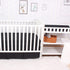 Black Diaper Changing Pad Cover with Strap Holes Set of 3, Snug Fit 4-sided Contoured Changing Table Pad 16x31 16x32, Fitted Change Pad Sheet for ...