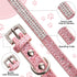 Dog Collar,Cat Collar,Sparkling Rhinestones Dog Collars Adjustable Pet Collars for Puppy Kitten Small Medium Dogs&Cats (XS, Pink)...